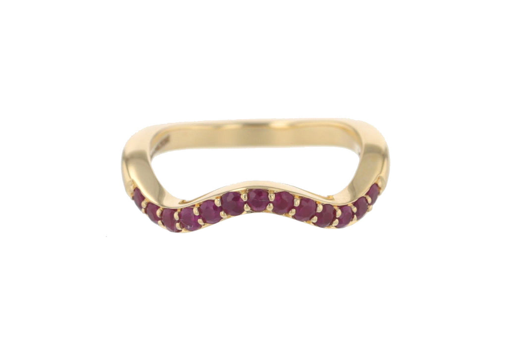 Walkmere Pave Ring in Ruby